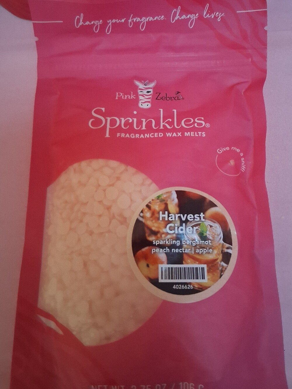 Fragranced Wax Melts - Pink Zebra Sprinkles